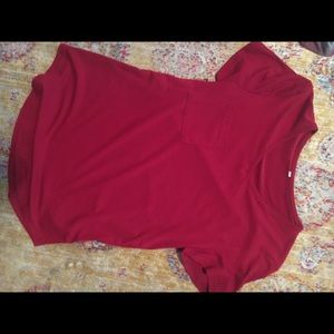 Red tee